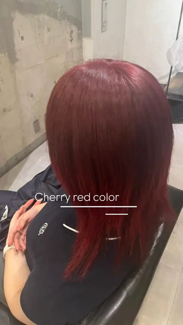 ミディアム ヘアカラー «料金🆓カット モデル»キリ🌿のヘアスタイル