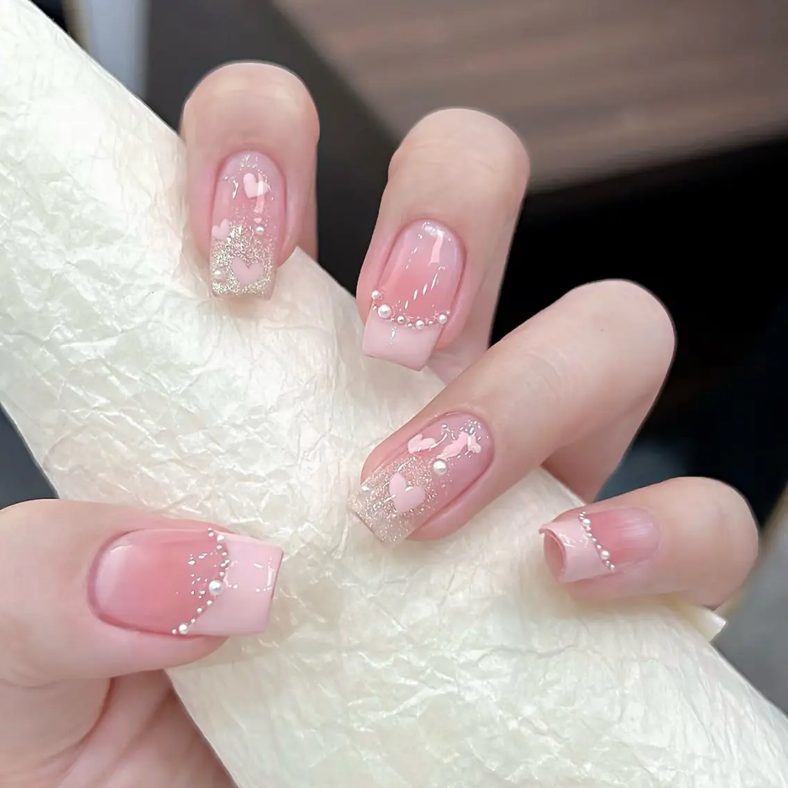 ネイル ピンク ハンドネイル 🎀 NaNa_nailのネイルデザイン