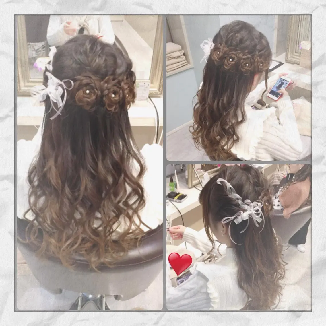 ロング ヘアアレンジ ヘアセット ヘアセット/着付け 𓇼 まつもと𓇼のその他イメージ