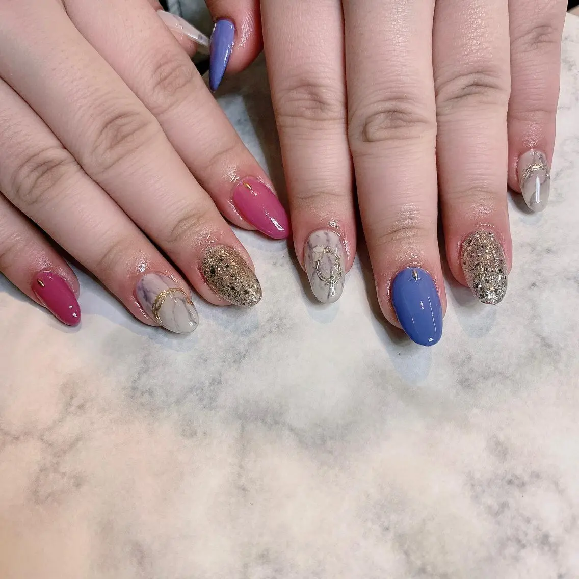 ネイル ハンドネイル フットネイル Adite nailのネイルデザイン