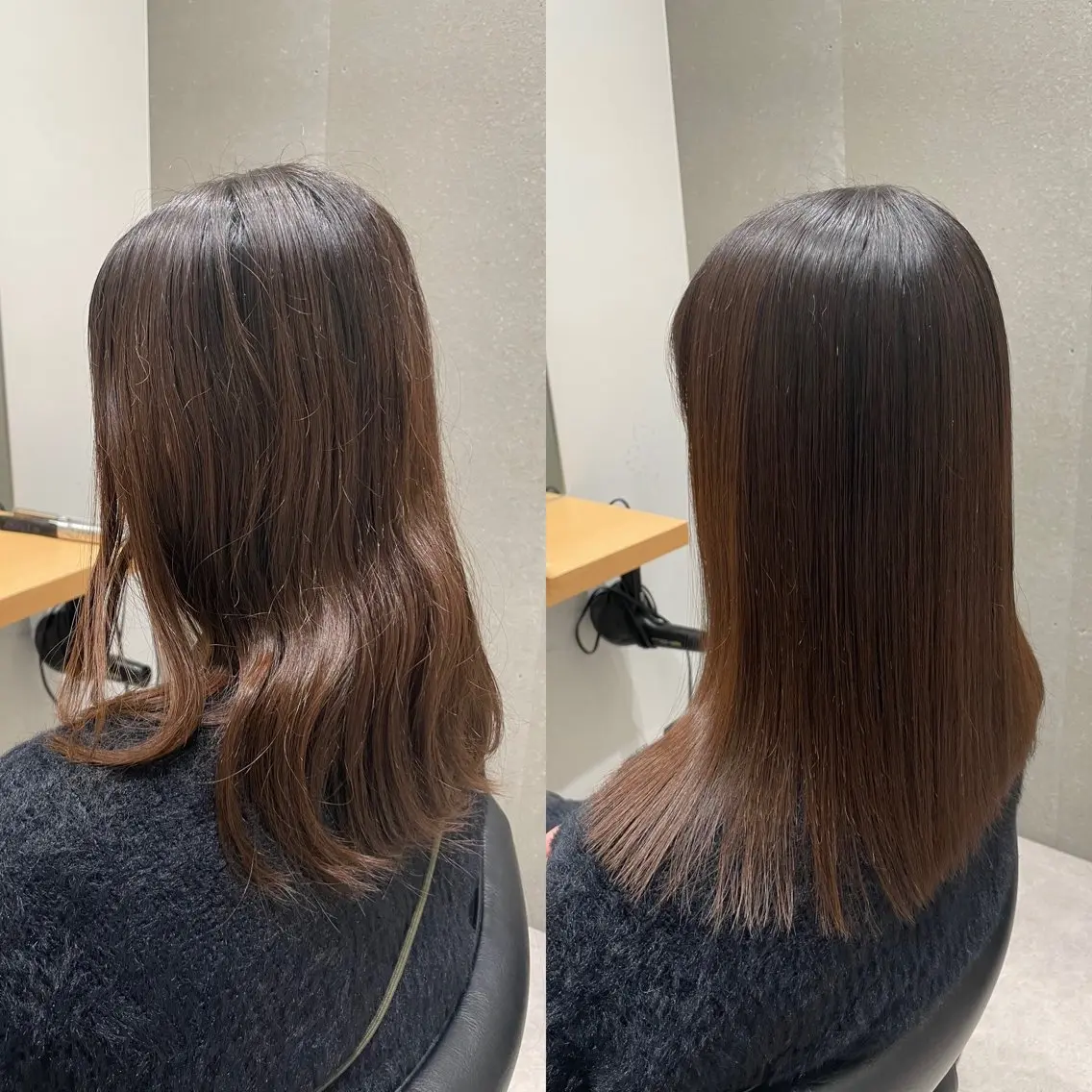 ミディアム 髪質改善 トリートメント トリートメント ヘッドスパ 髪質改善ヘアケア 艶髪特化/上田のヘアスタイル