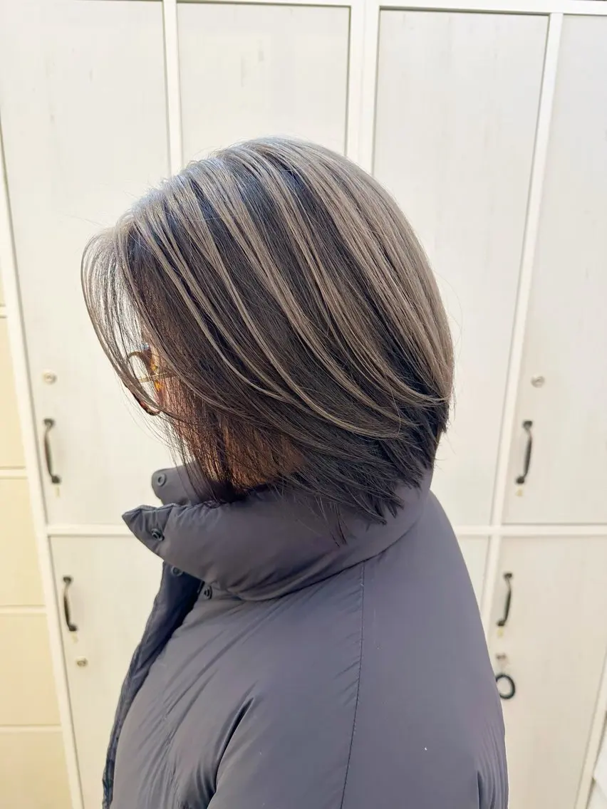 ショート カラー ショートボブ ハンサムショート ボブ くせ毛 ショートヘア カット ヘアカラー トリートメント 👑銀座ショート/ 絶壁補正/金子涼👑のヘアスタイル