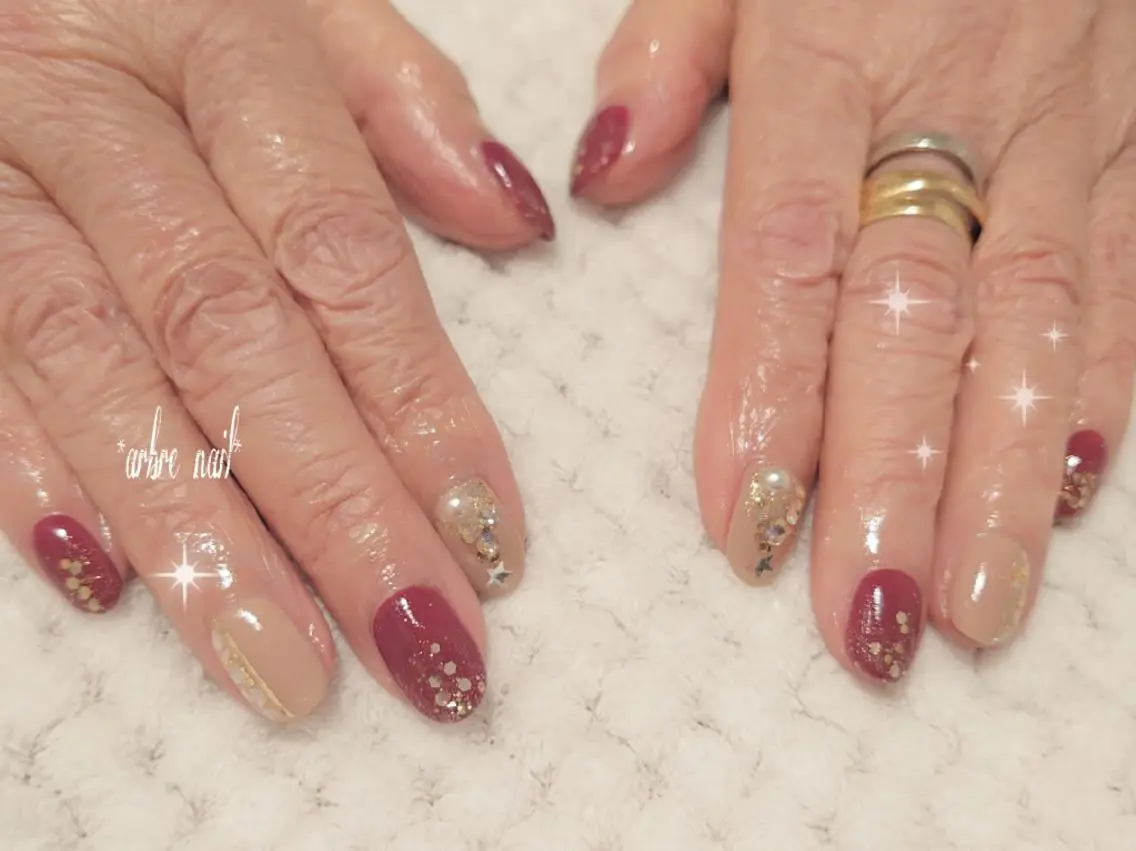 ネイル ✯.。 arbre nail 。✯.のネイルデザイン