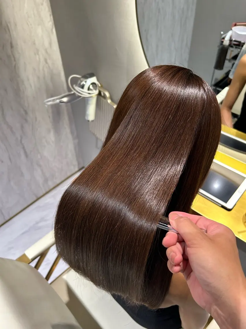 カラー ヘアカラー 山口 鈴のヘアスタイル