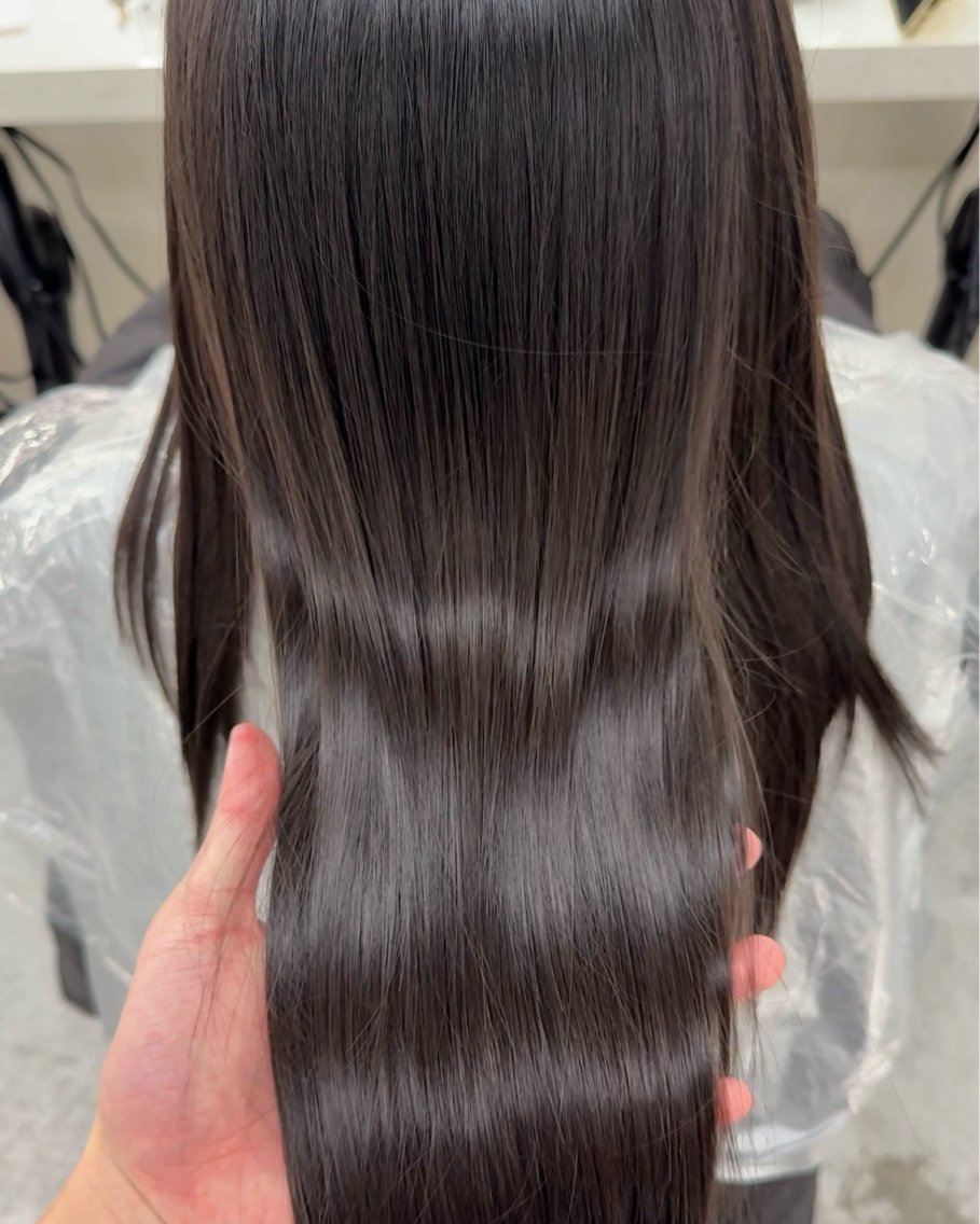 ロング 髪質改善 トリートメント トリートメント 新宿/レイヤー/ 縮毛矯正/佐藤巧己のヘアスタイル
