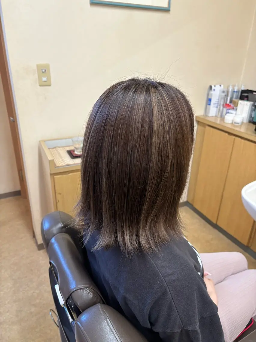 ミディアム カラー hair salon　k2のヘアスタイル