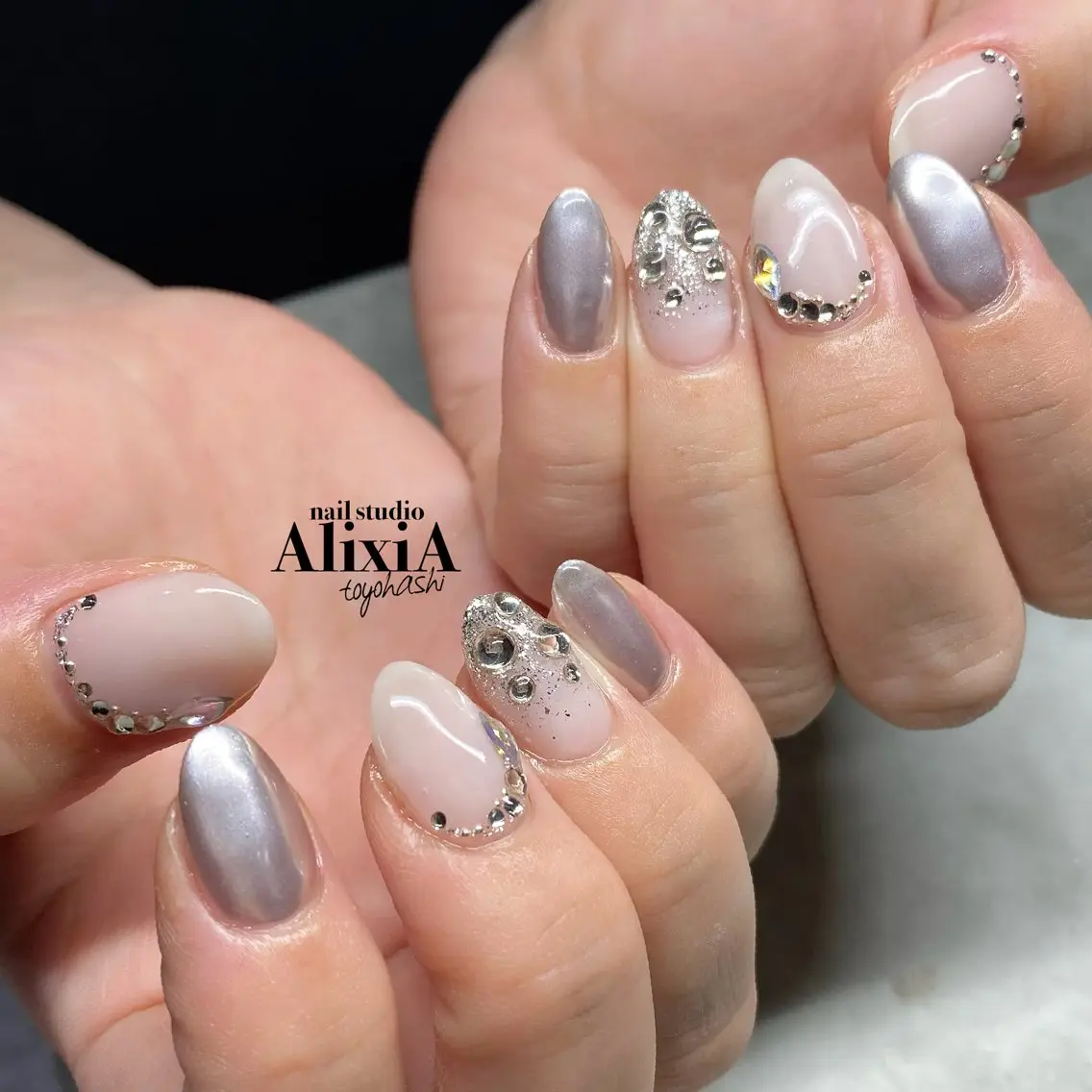 ネイル ハンドネイル AlixiA ゆみのネイルデザイン