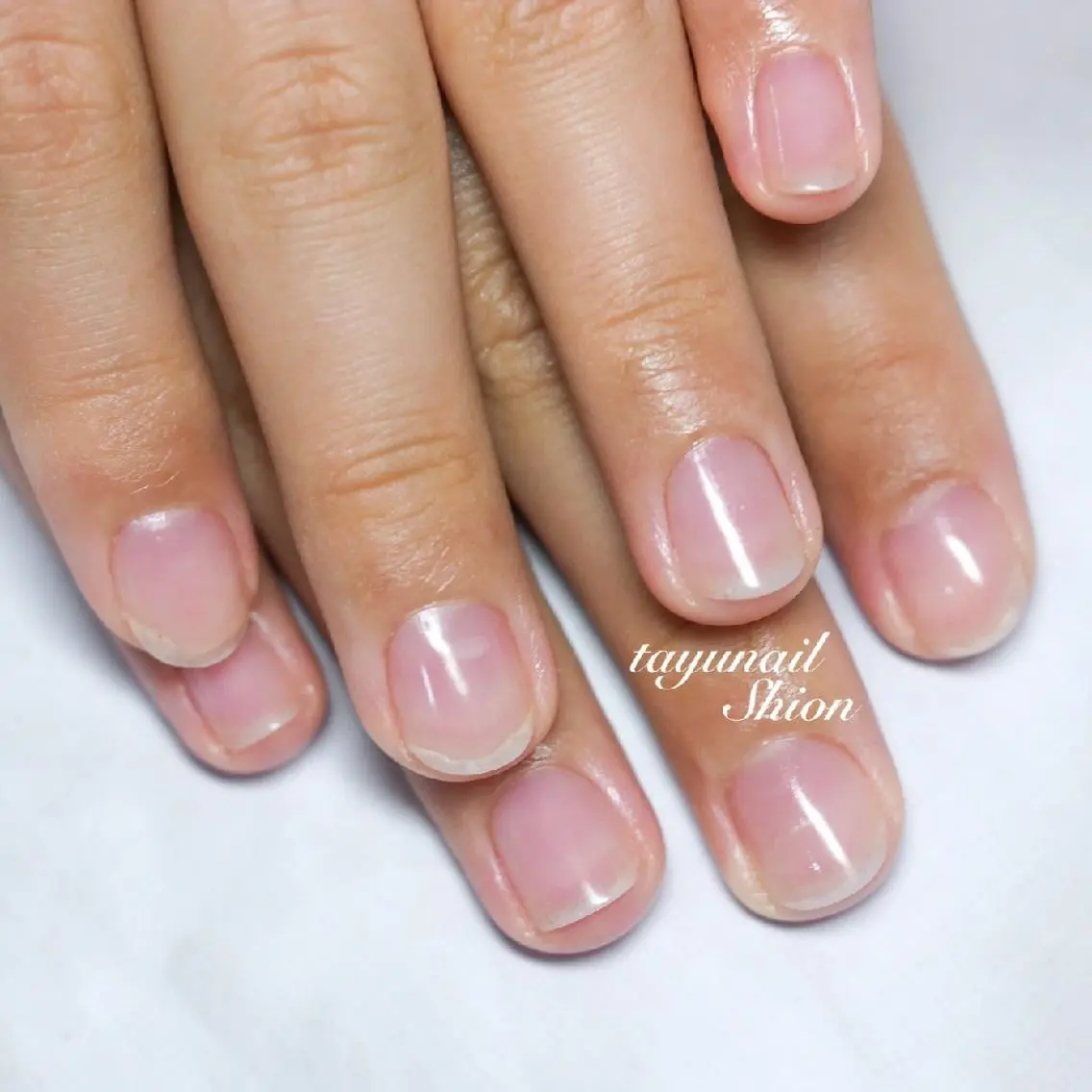 ネイル ブルー ジェルネイル パラジェル 夏ネイル ネイルサロン 【たゆnail】のネイルデザイン