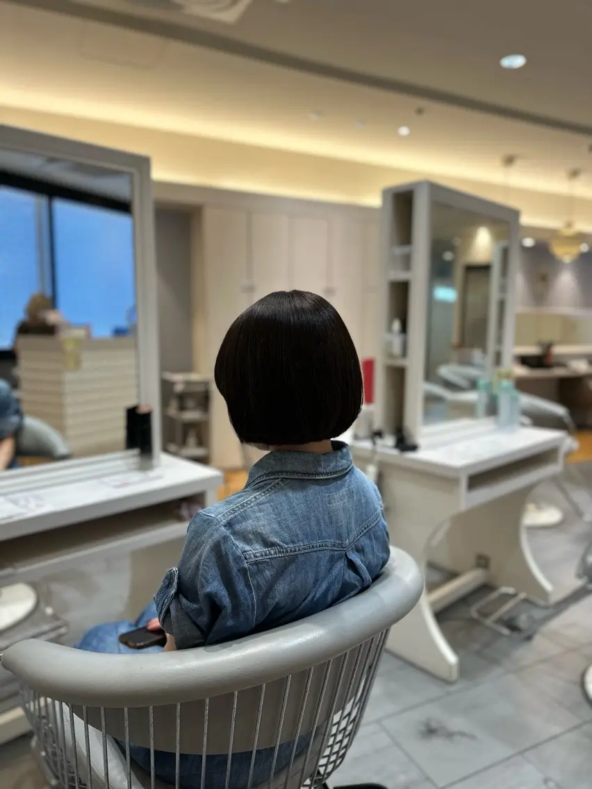 ショート ボブ キタド アミのヘアスタイル