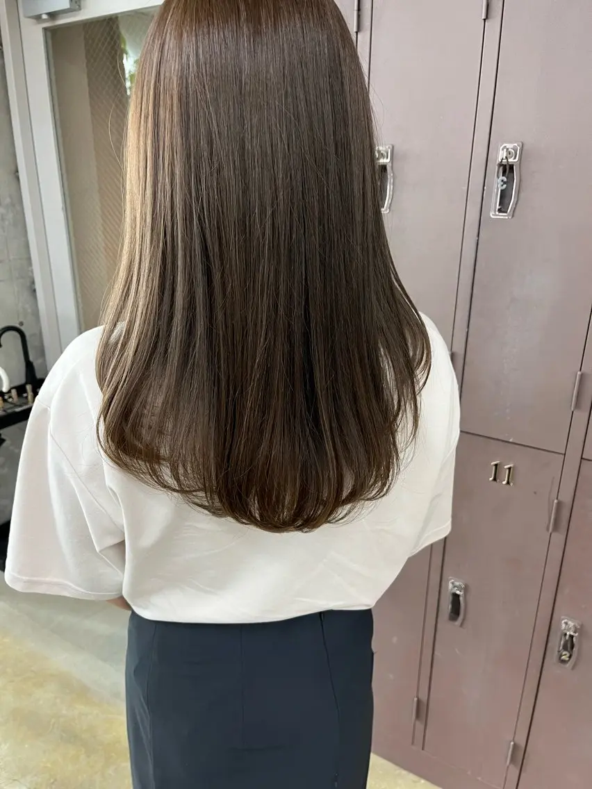 セミロング ヘアアレンジ カット ヘアカラー 小木曽智美 /ボブ/ショートのヘアスタイル