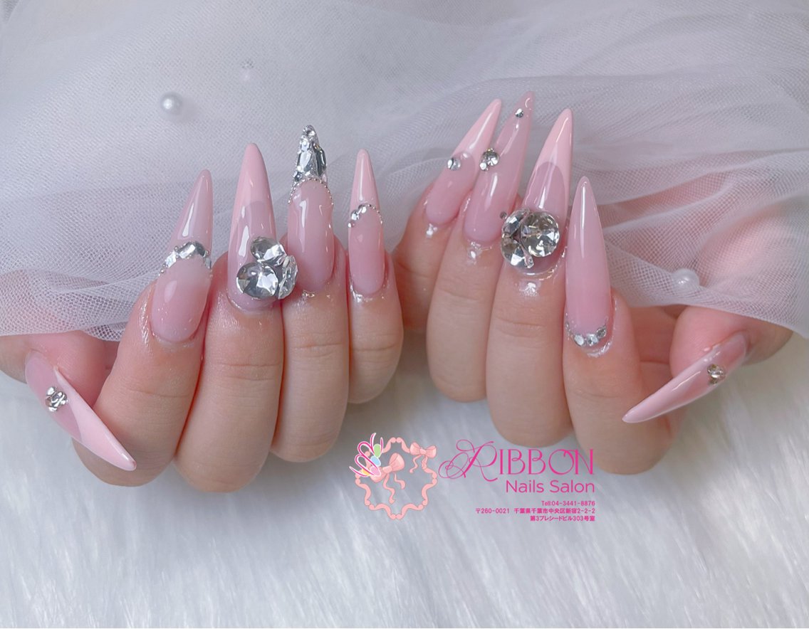 ネイル フットネイル フレンチネイル ジェルネイル 韓国ネイル マグネットネイル ハンドネイル ribbonnail salonのネイルデザイン