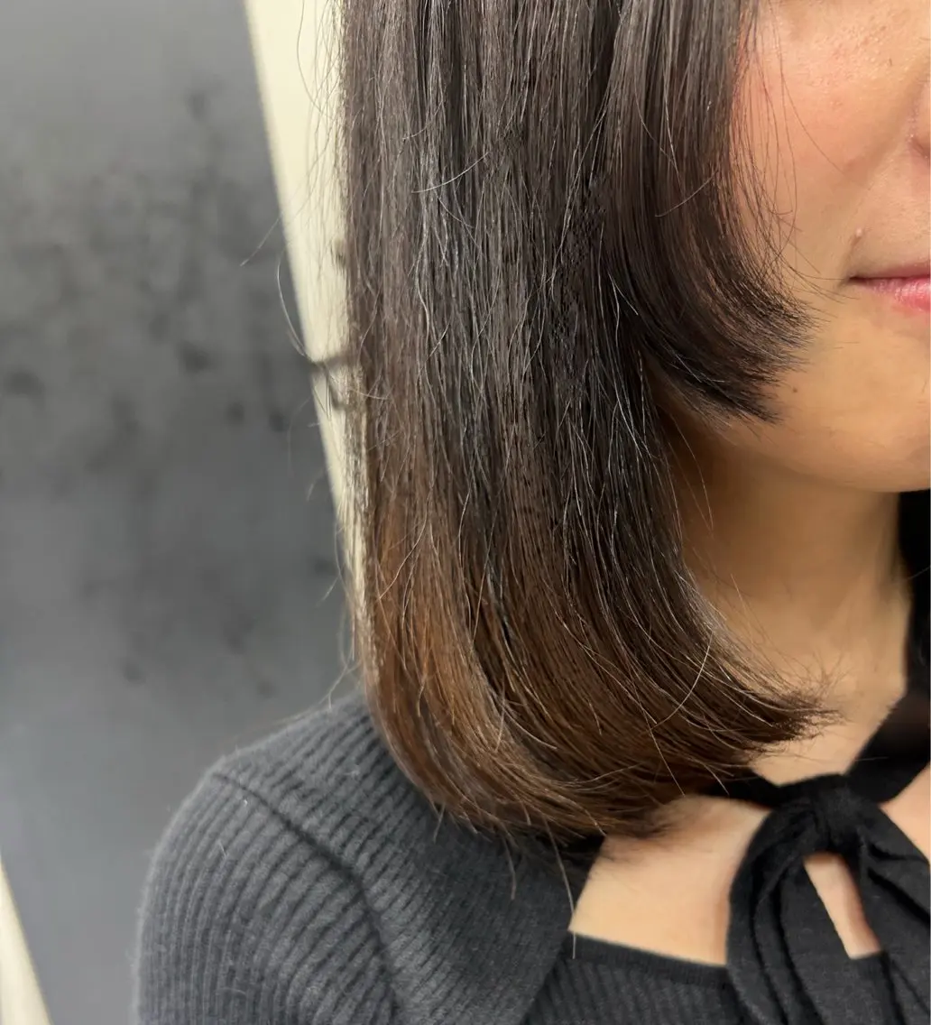 ミディアム 🍊小川実里🍊 /カラーレイヤーのヘアスタイル
