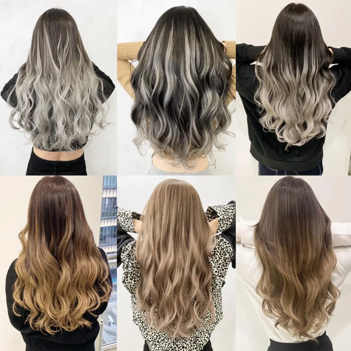 ロング カラー ヘアアレンジ シールエクステ エクステ エクステ TATSUYA アートディレクターのヘアスタイル