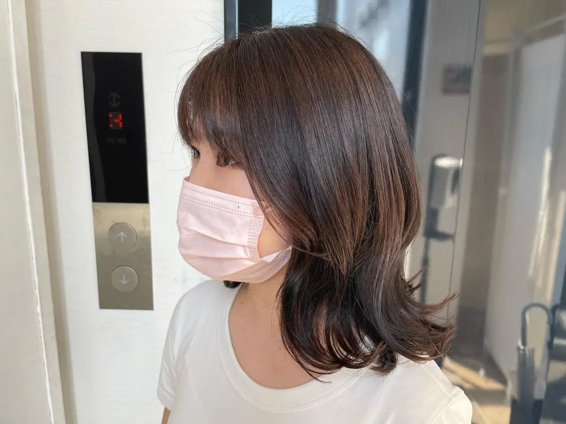 セミロング 【髪質改善の専門店】 🫧鷹司郎のヘアスタイル