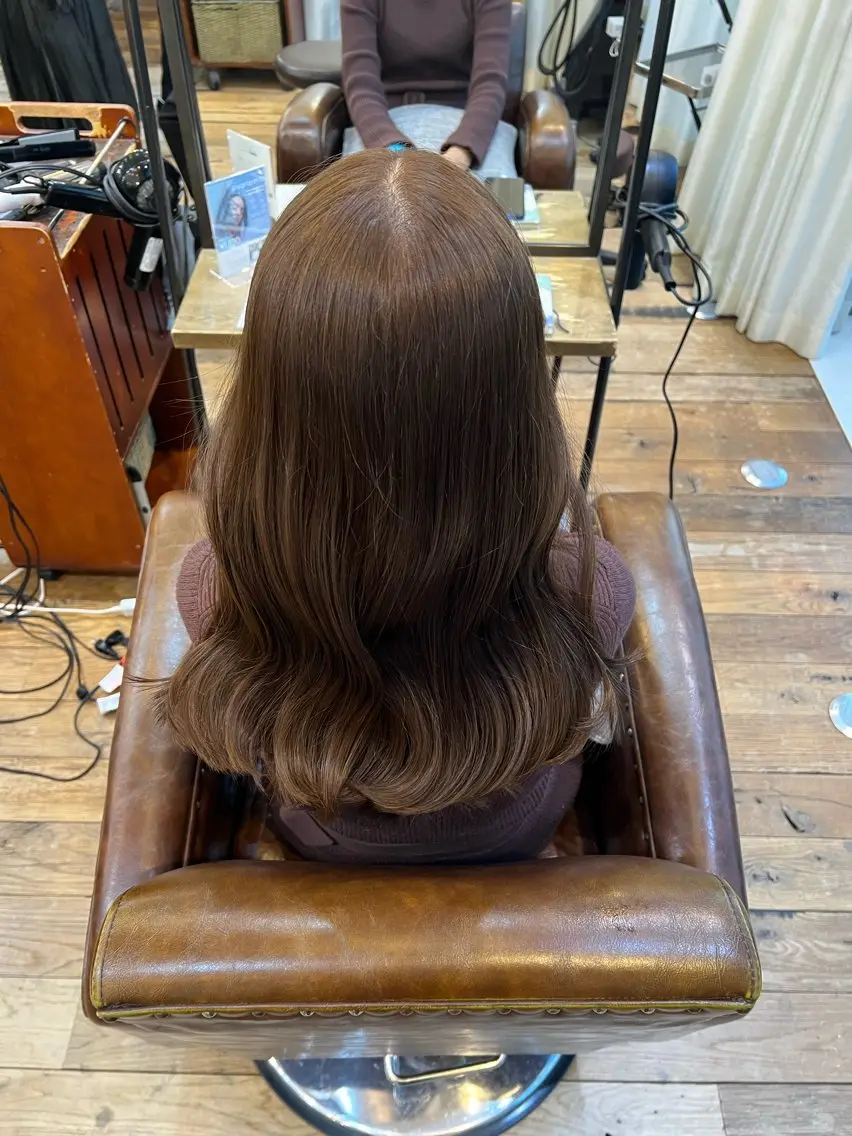 カラー ベージュカラー 透明感カラー オリーブベージュ ヘアカラー 【Belle】 MIYUKO🤎のヘアスタイル