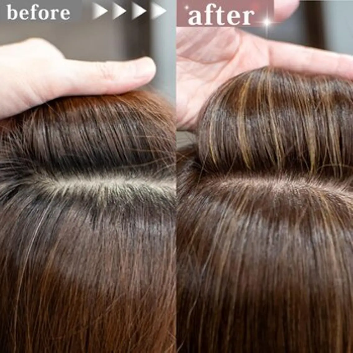 セミロング カラー ハイライトカラー ハイライト カット ヘアカラー トリートメント 白髪ぼかしハイライト 【亀有】山本のヘアスタイル