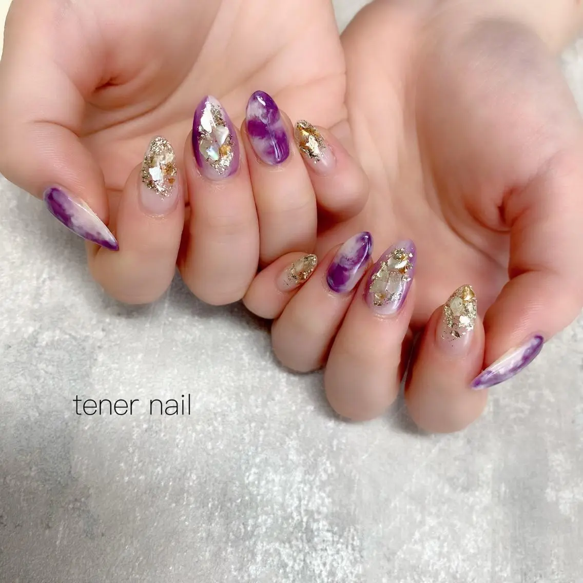 ネイル ニュアンスネイル テネルネイル tener nailのネイルデザイン