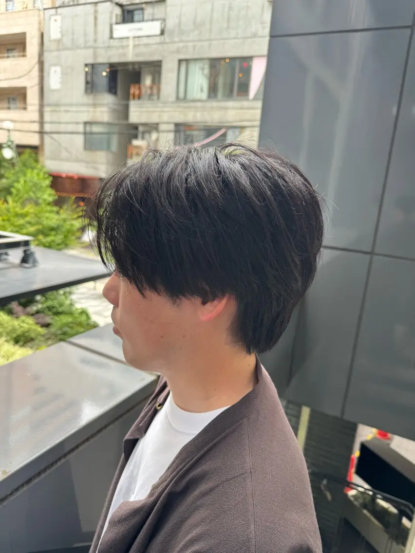 メンズ カット 河野 悠のヘアスタイル