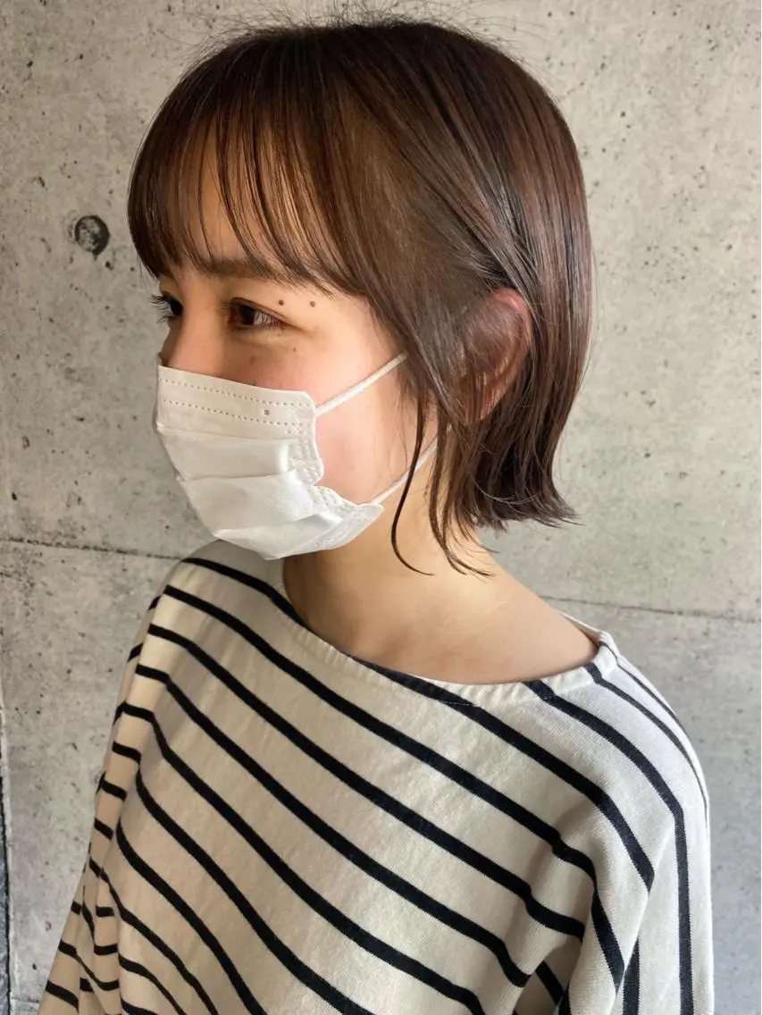 ✨minimo限定🎀透明感カラー+カット+オージュアトリートメント+ヘッドスパ✨の写真