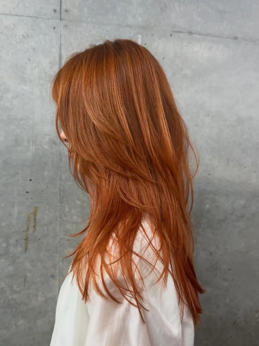 ロング カラー ヘアカラー 鏑木 治貴のヘアスタイル
