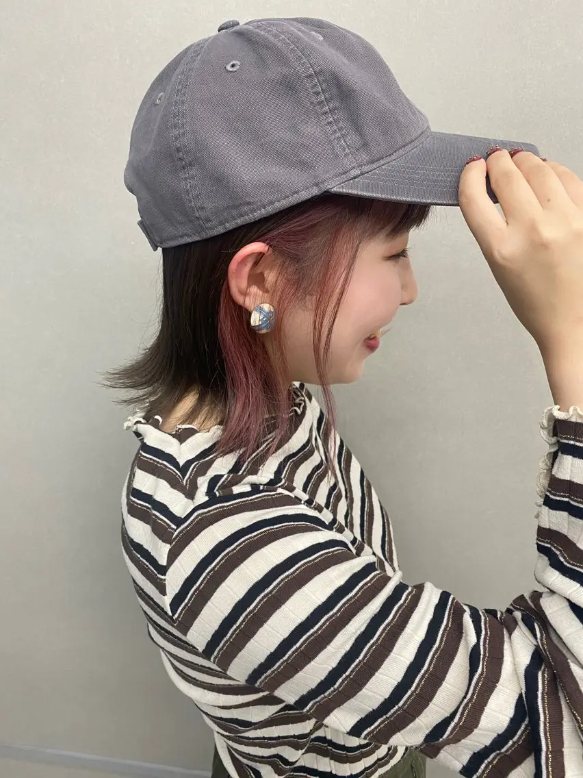 ショート カラー インナーカラー ピンクカラー カット ヘアカラー トリートメント 博多🍒ボブ🌼 ショート🌻大津成美のヘアスタイル