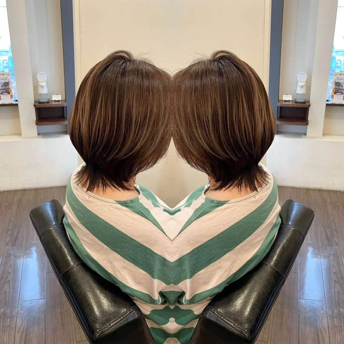 ショート カット ヘアカラー トリートメント VERDA KENのヘアスタイル