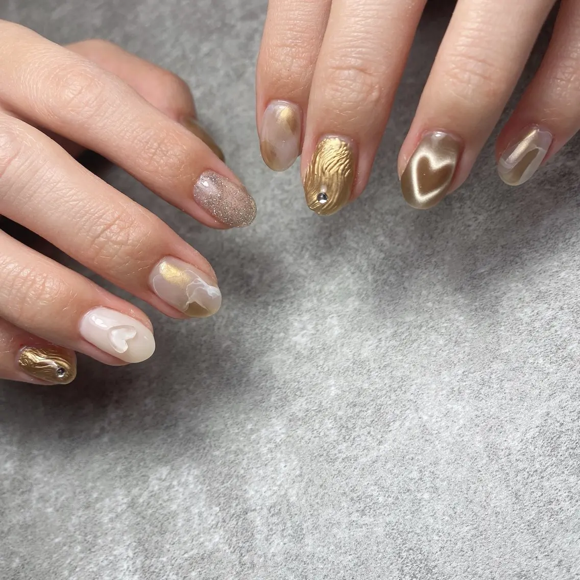ネイル 持ち込み nail salon emu.【MIKI】のネイルデザイン