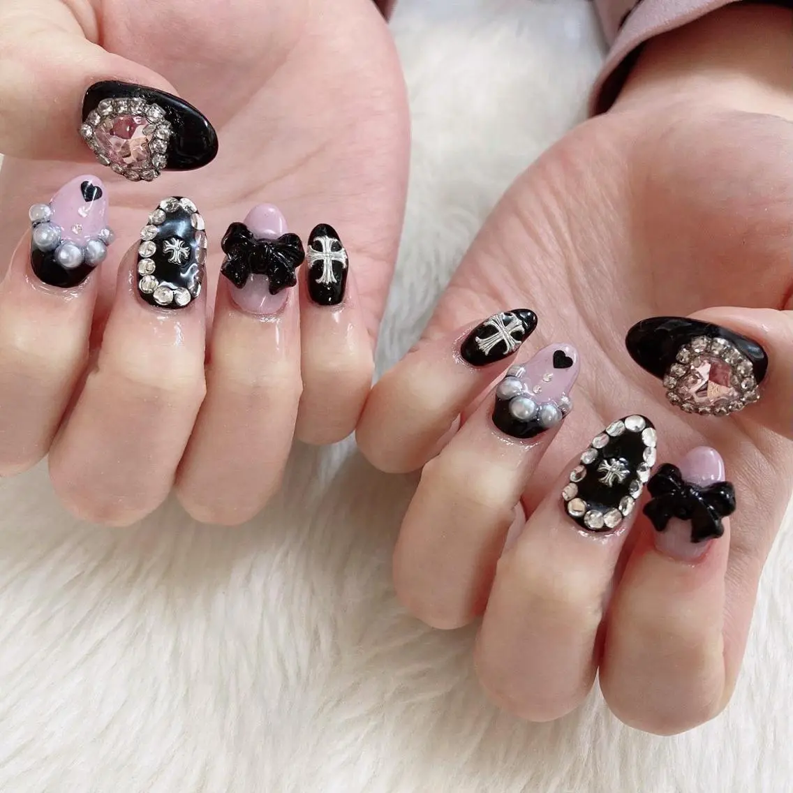 ネイル 持ち込み ハンドネイル Nail lieNのネイルデザイン