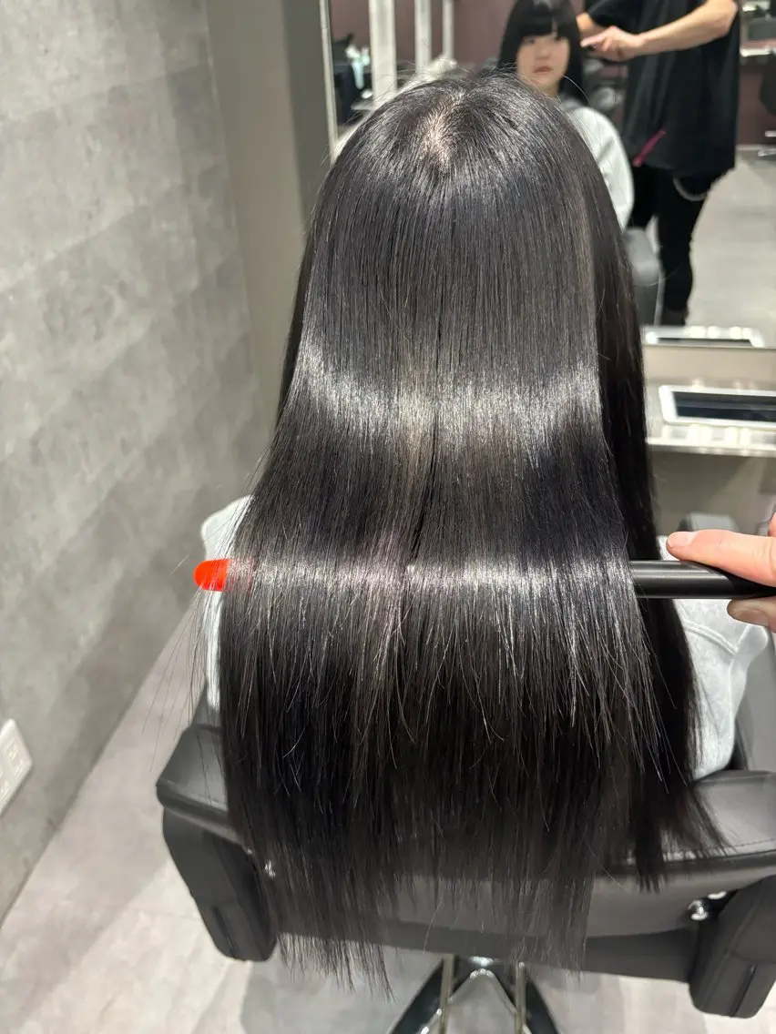 酸性ストレート 髪質改善のヘアスタイル