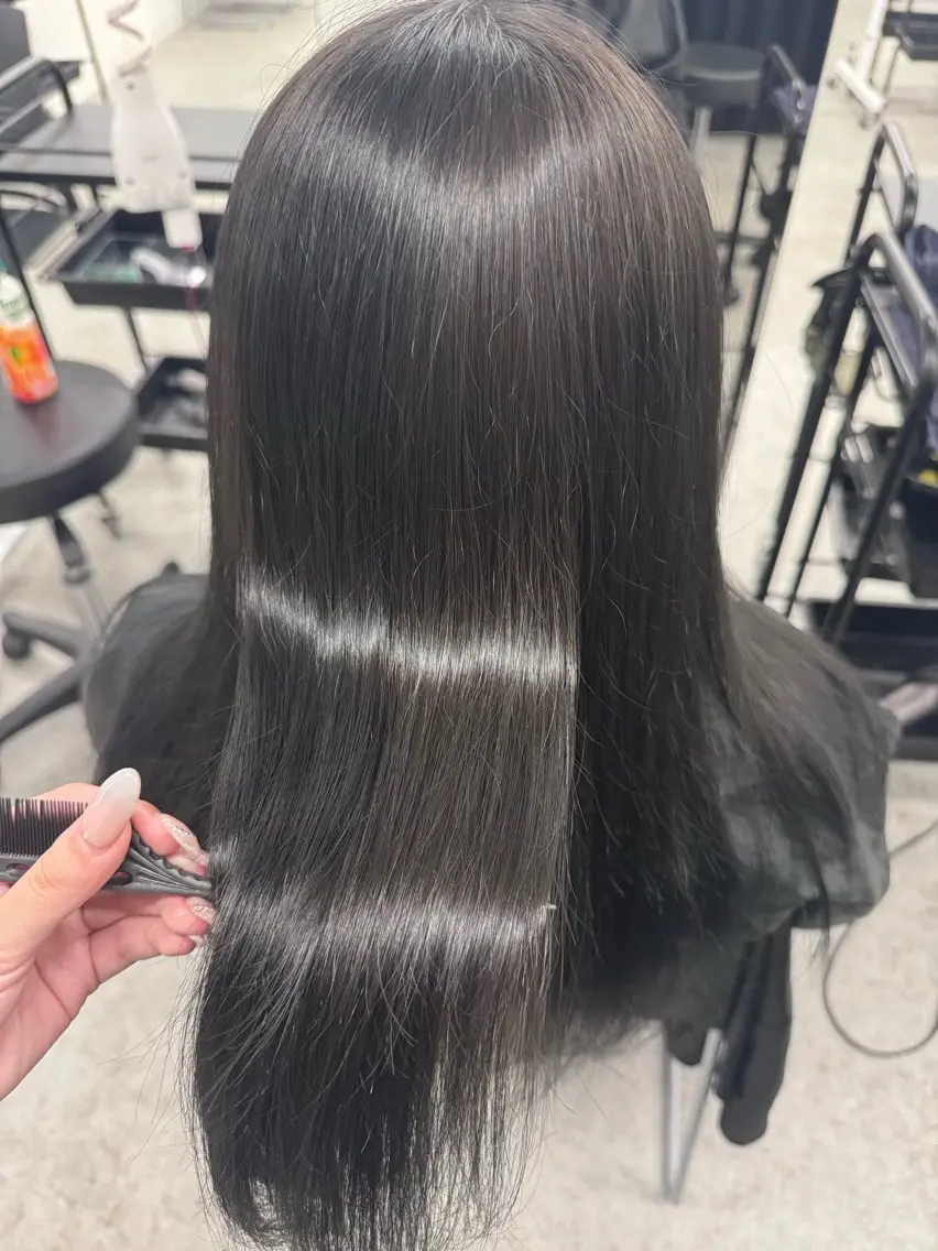 ロング カラー ヘアカラー トリートメント 透明感カラー/ chinatsuのヘアスタイル