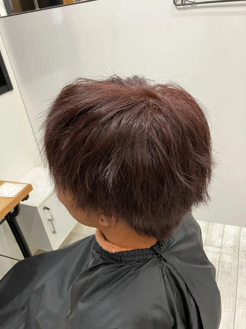 カラー ブリーチ ブリーチなしカラー 初めてでも安心🌿 吉澤インナーカラーのヘアスタイル