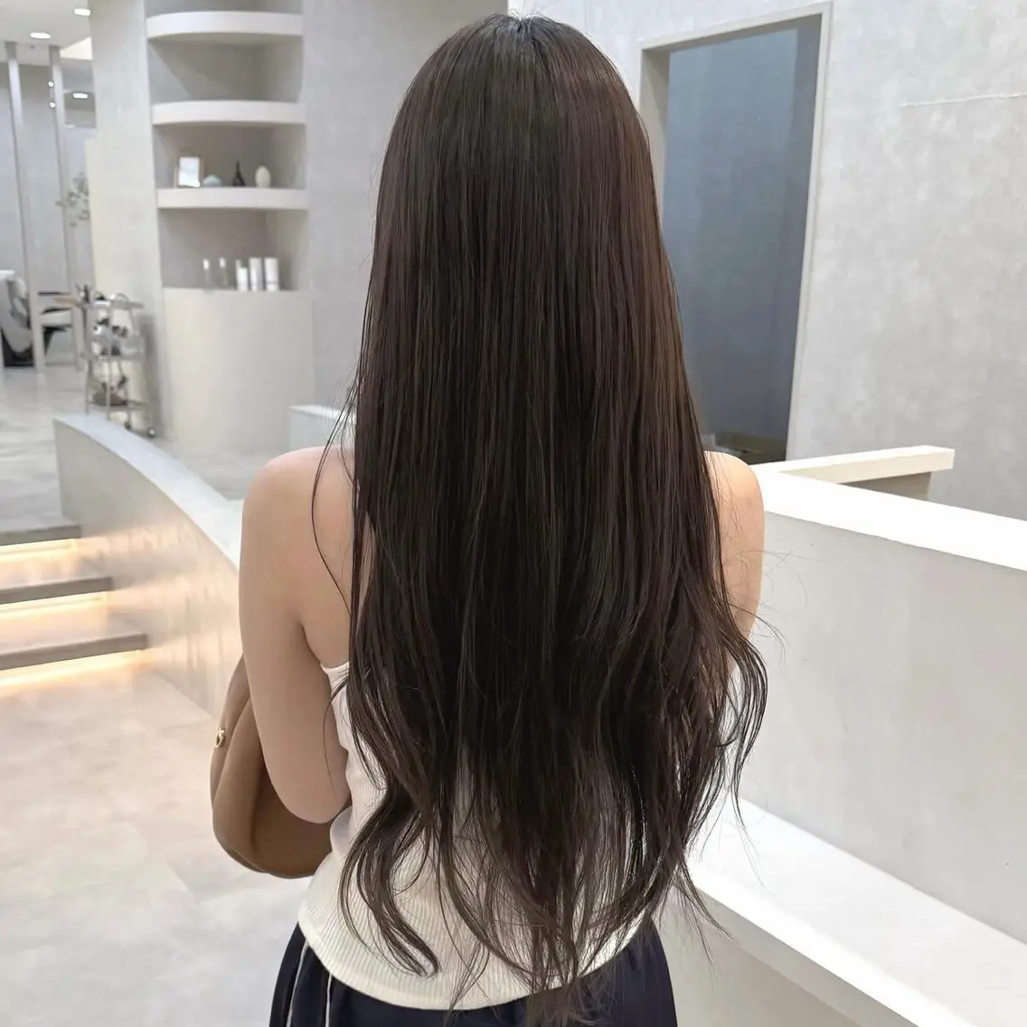 カット ロング レディース限定の写真