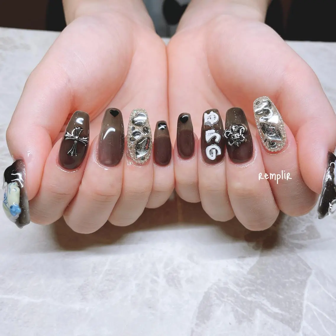 ネイル 持ち込み ハンドネイル RANUN nailのネイルデザイン