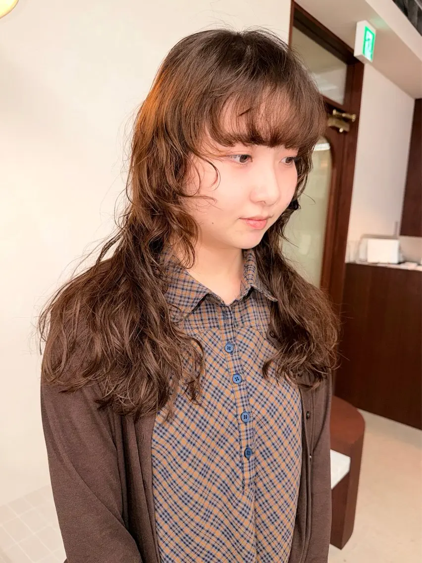 【おすすめ🐏🐏】カット+デジタルパーマ+トリートメントの写真