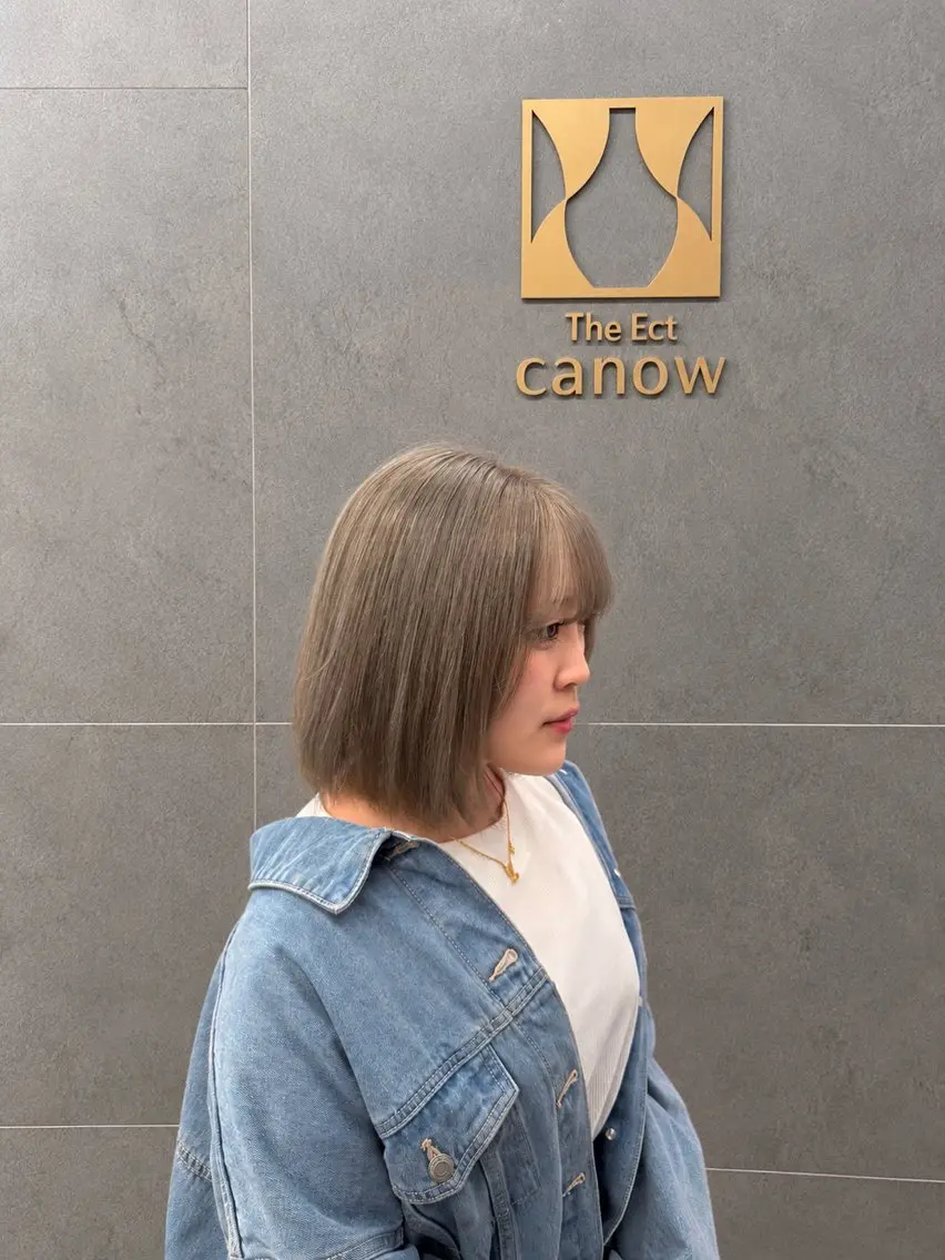 ショート ヘアカラー 中野 光瑠のヘアスタイル