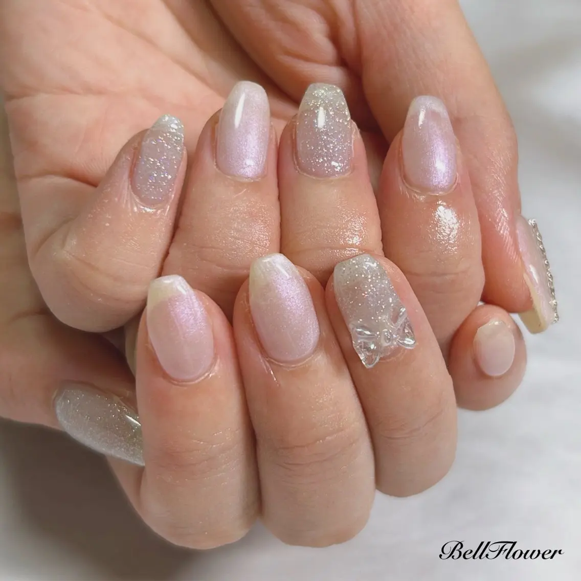 ネイル ハンドネイル Bell Flowerのネイルデザイン