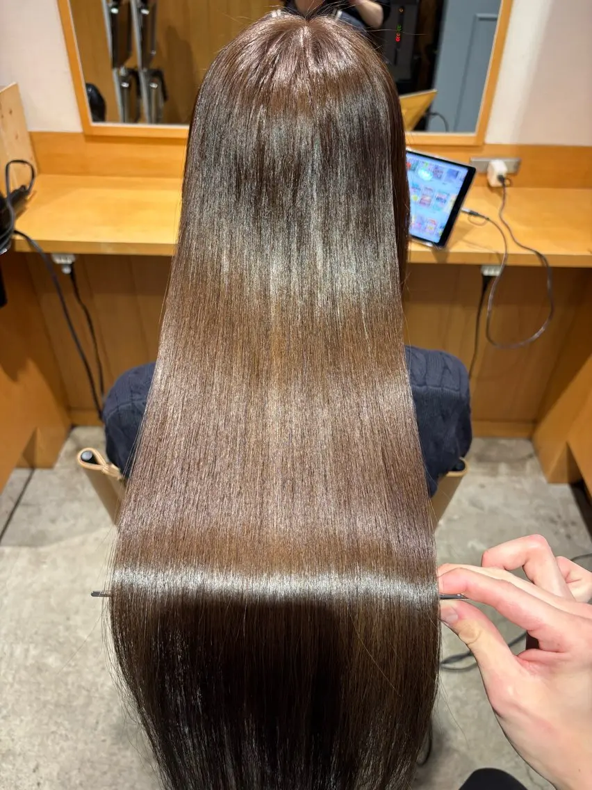 ロング カット ヘアカラー トリートメント 【Amphi Tokyo】宮原のヘアスタイル