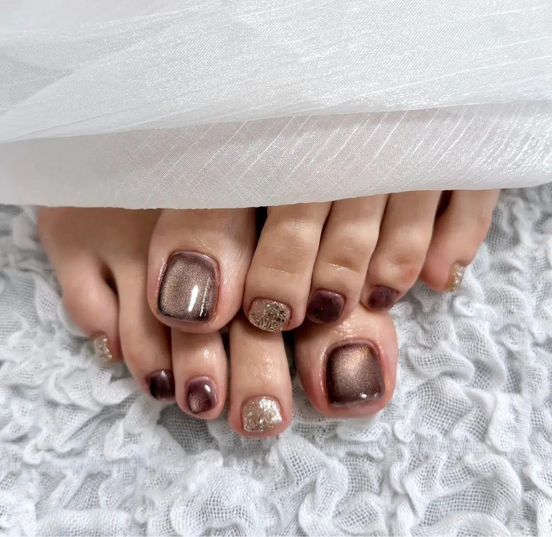 ネイル フットネイル hare nail .のネイルデザイン