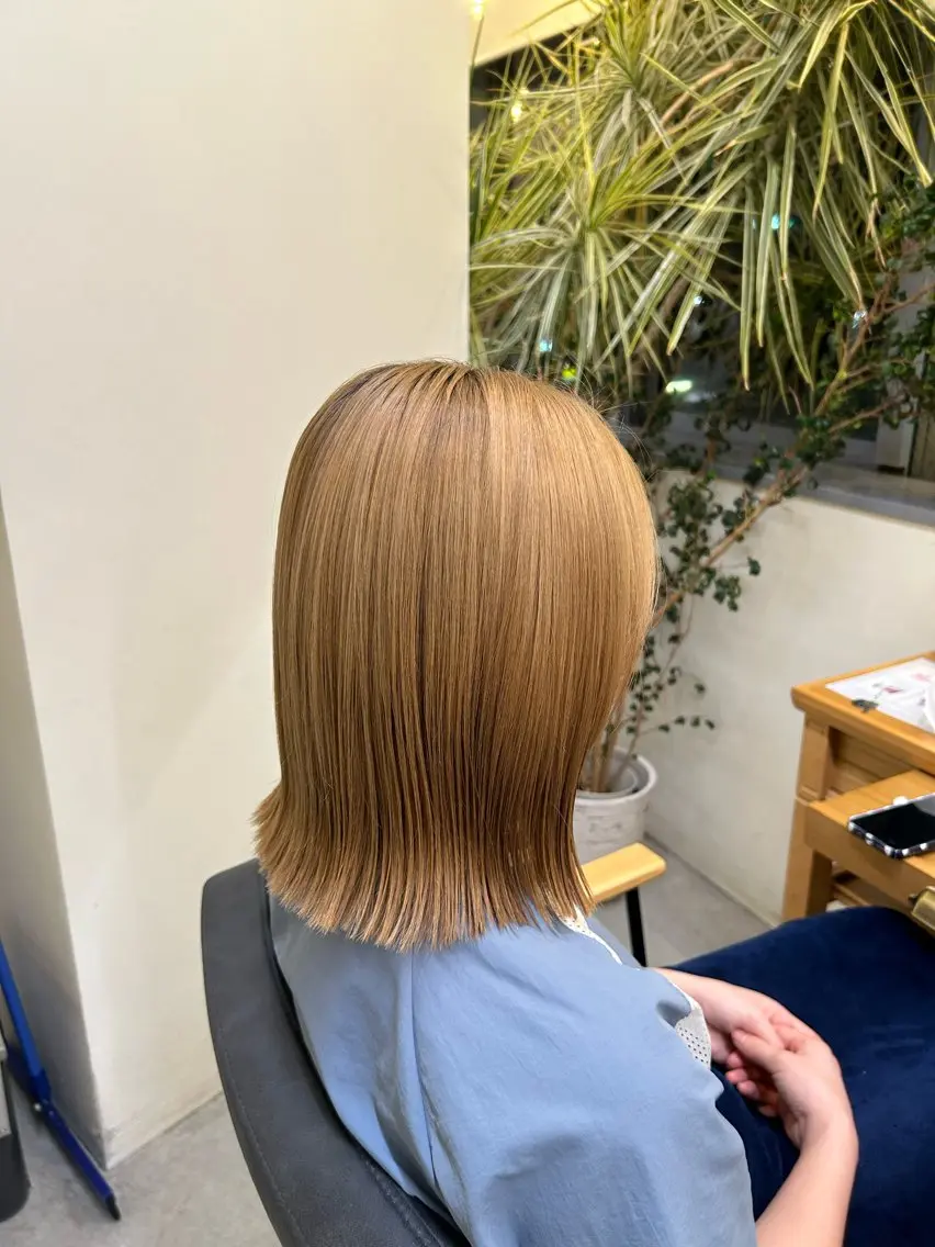 ミディアム ボブ 村上 一葉のヘアスタイル
