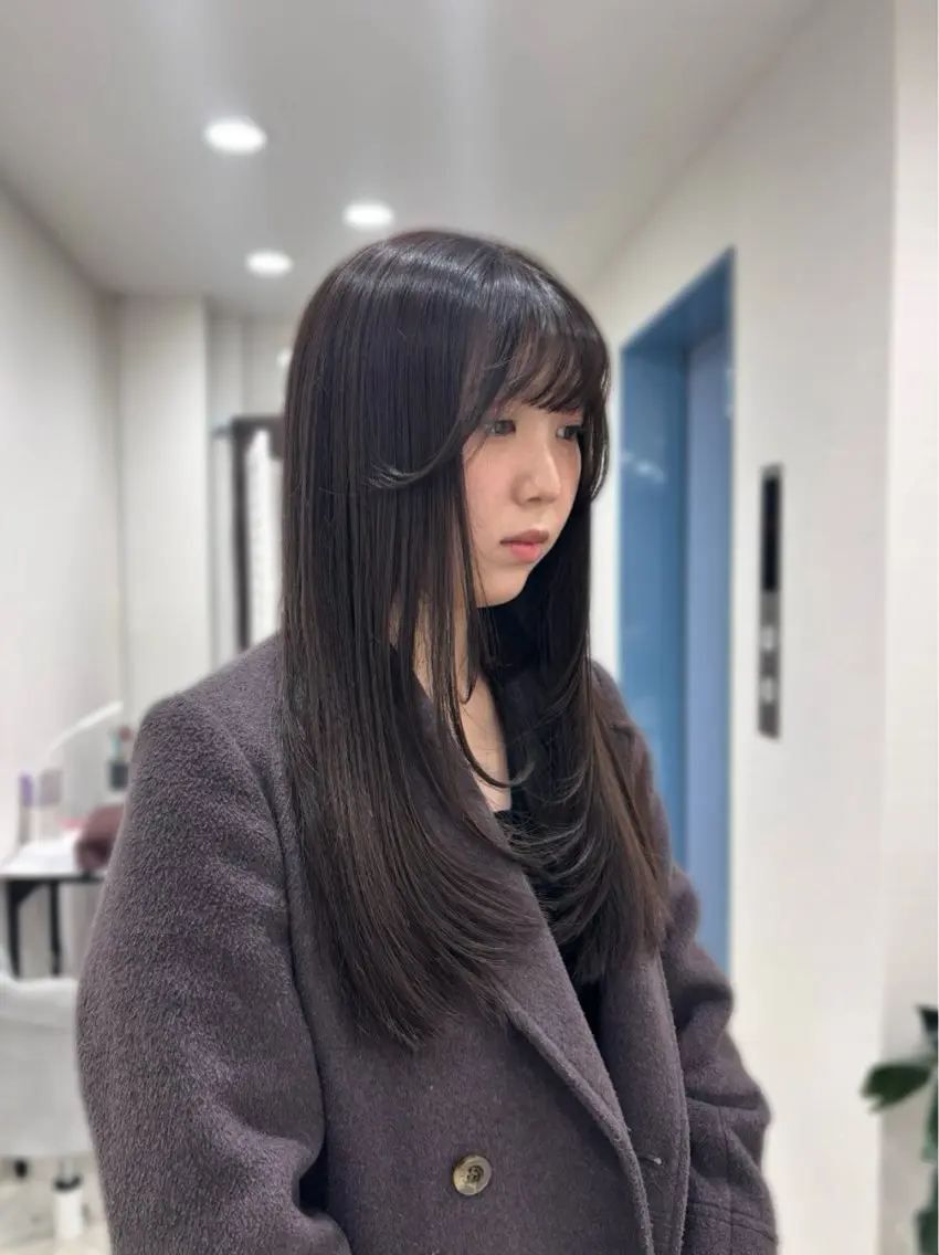 ロング カット 🌿髪質改善/レイヤ ー🌿ひかるんのヘアスタイル