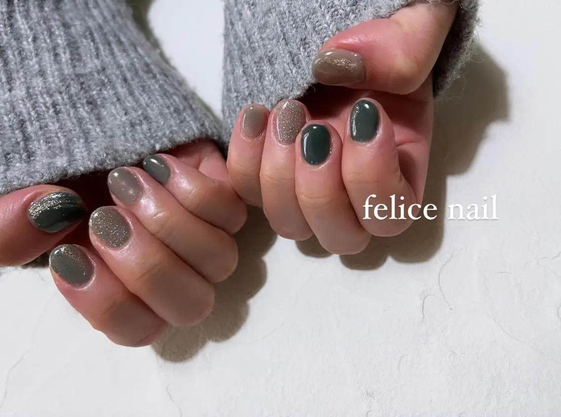 ネイル ニュアンスネイル felice nailのネイルデザイン