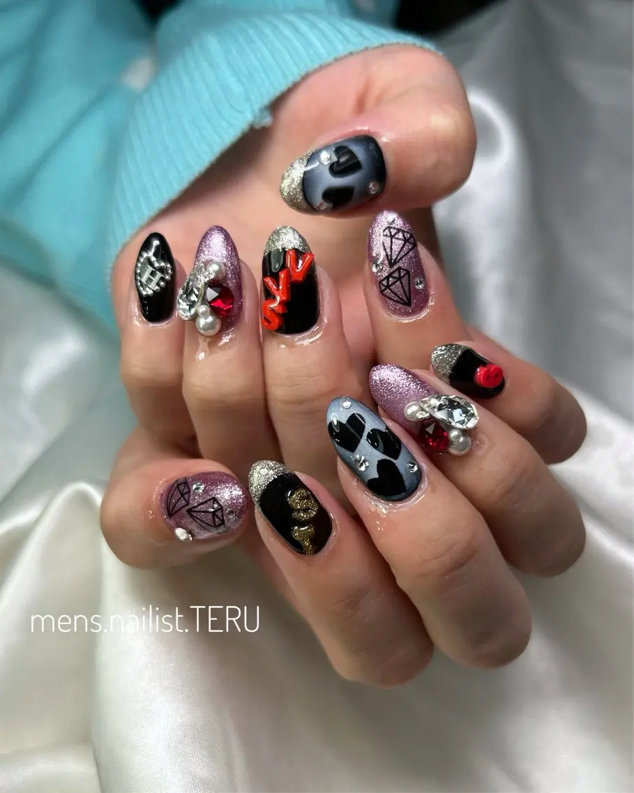 ネイル メンズネイル nailsalon ETERNALのネイルデザイン