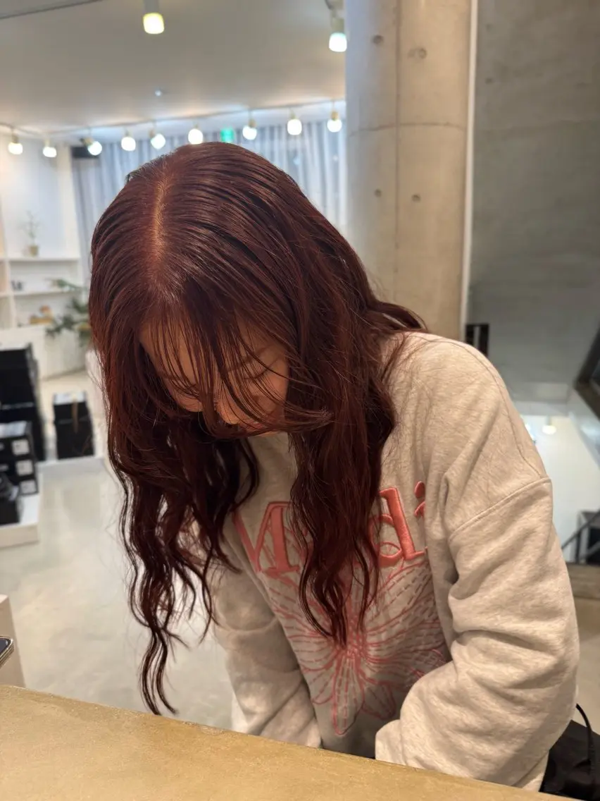 ロング メンズ ヘアカラー ｔa k k e ｙｕのヘアスタイル