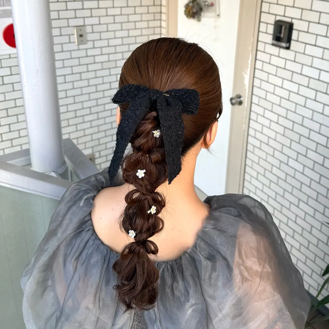 ロング ヘアアレンジ 成人式 ハーフアップ 結婚式・ブライダル デート 卒業式のヘアスタイル ヘアセット 褒められヘアメイク /ボブ女子🐶みおのヘアスタイル