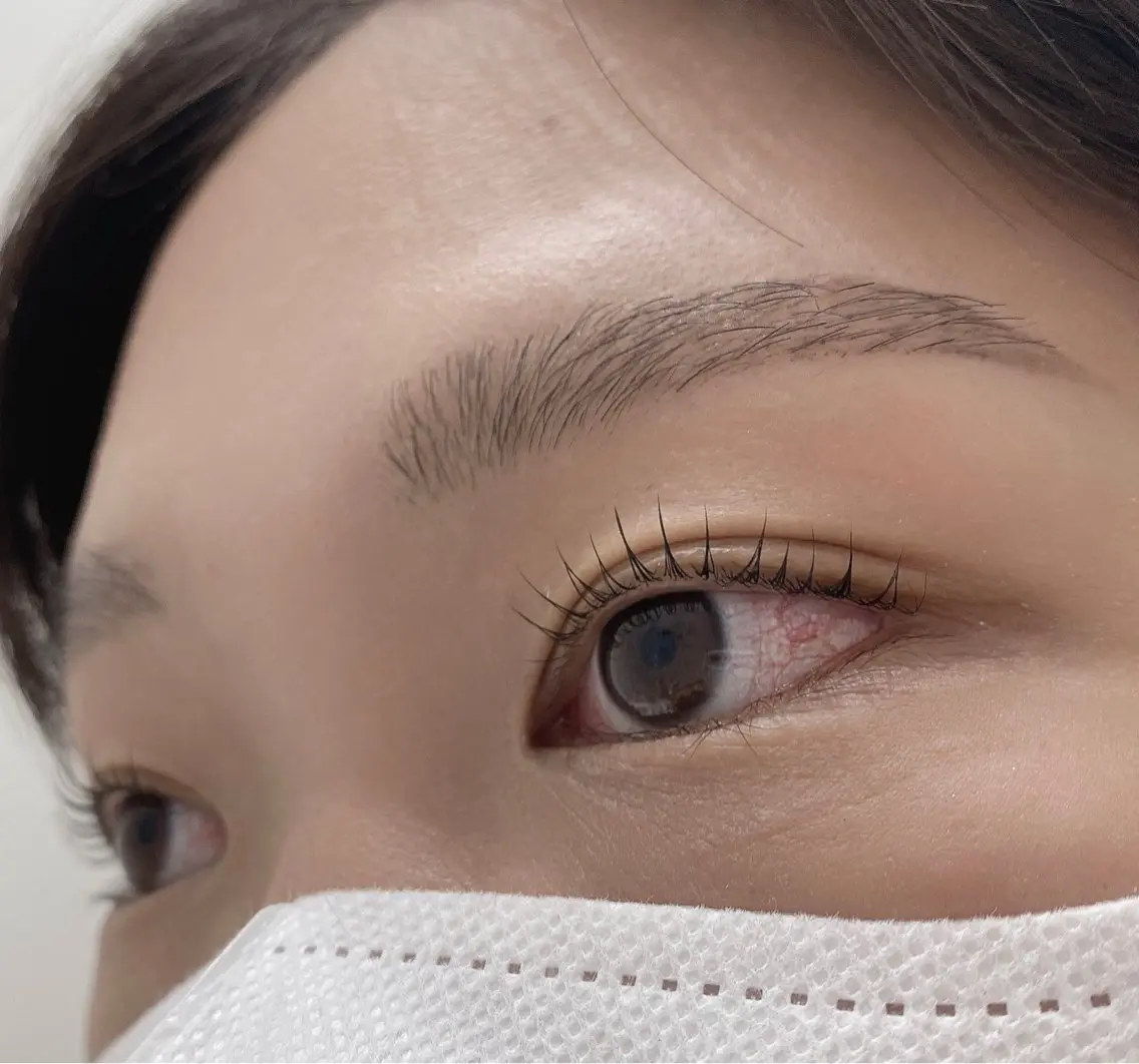マツエク・マツパ 一重×まつ毛パーマ Mori 🫧のマツエク・マツパデザイン