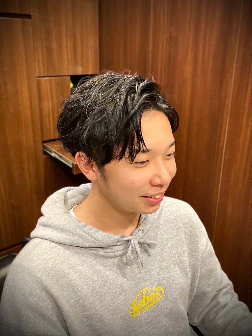 メンズ 三瓶まい  メンズ/ レディースカット✂️のヘアスタイル