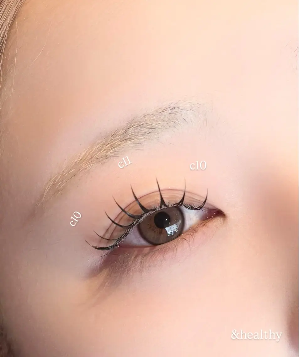 マツエク・マツパ LUCY心斎橋 shionのマツエク・マツパデザイン