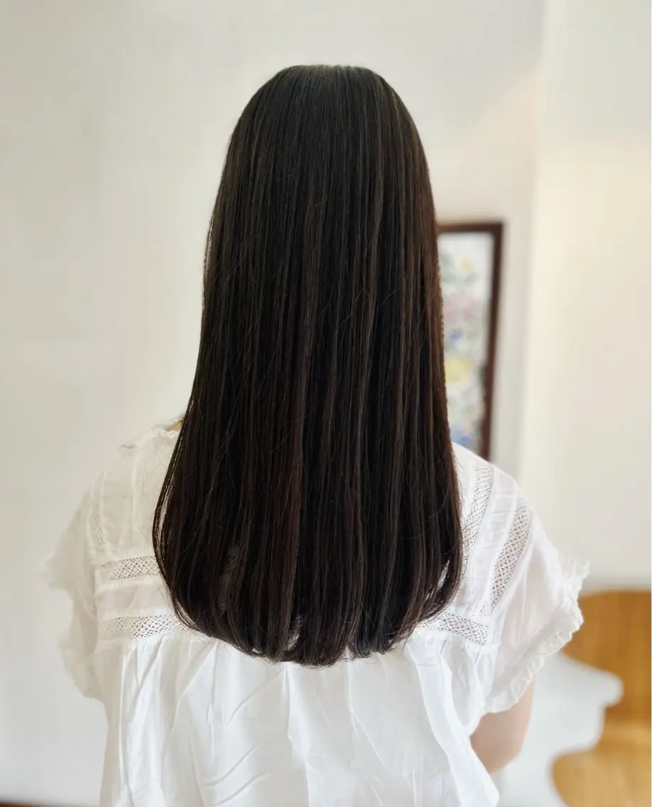 セミロング 錦織 勝のヘアスタイル