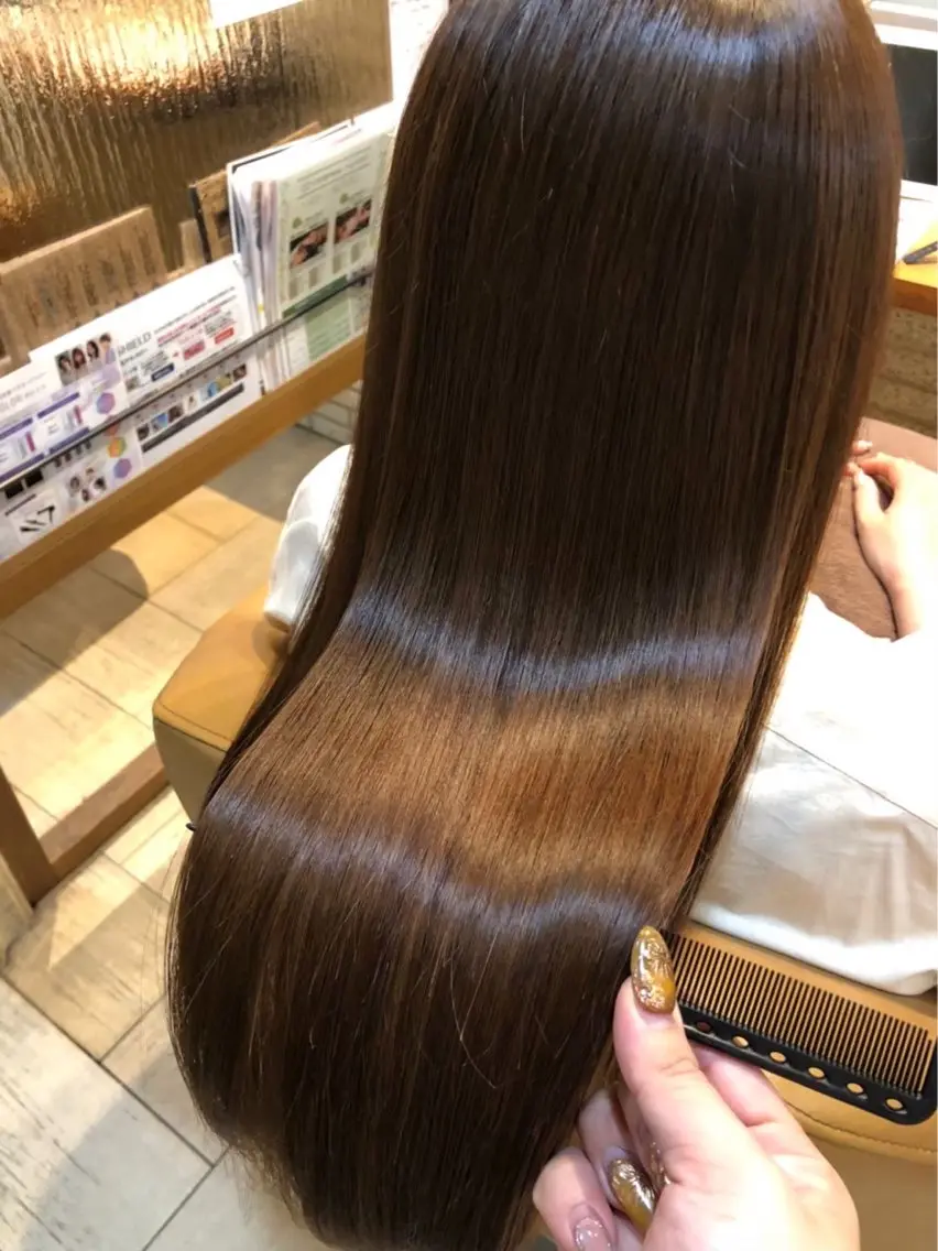 髪質改善トリートメントの写真