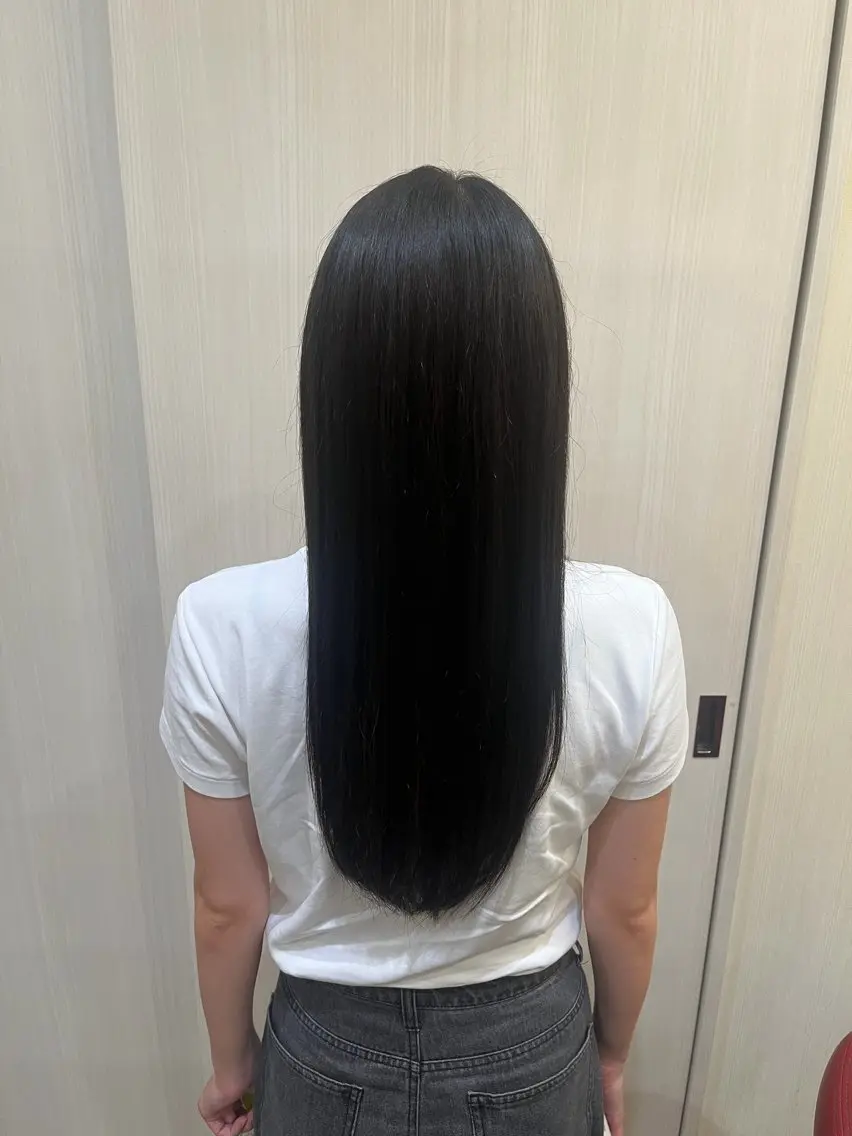 ロング カット 田中 和葉のヘアスタイル